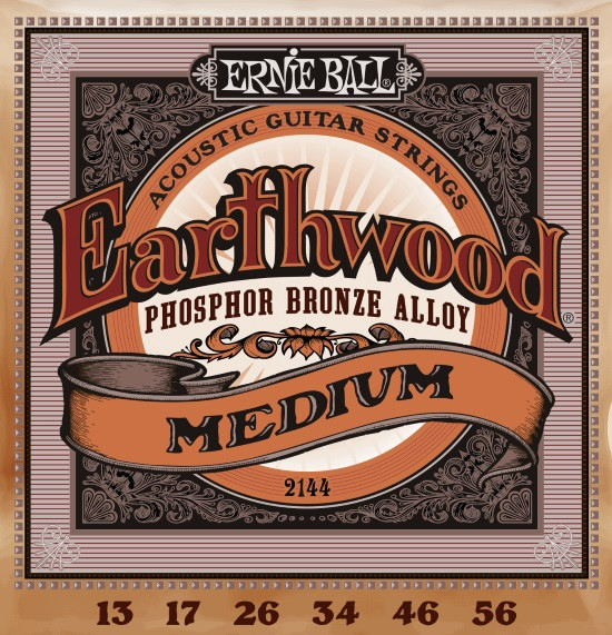 Струны Ernie Ball Earthwood Phosphor Bronze 13-56 (2144)