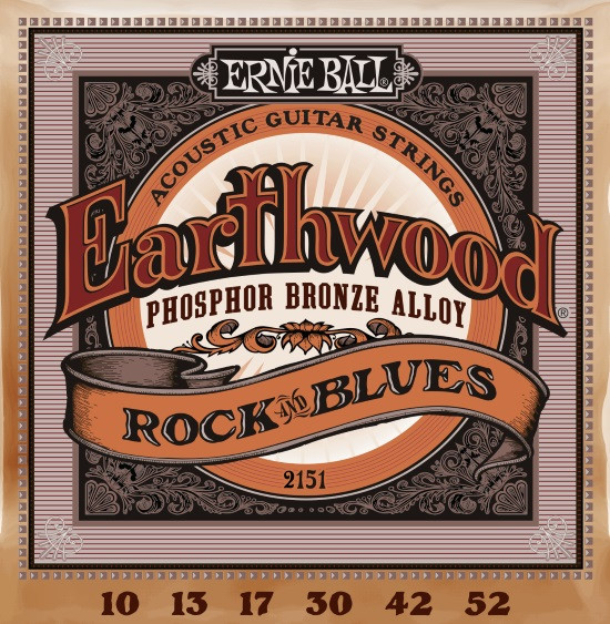 Струны Ernie Ball Earthwood Phosphor Bronze 10-52 (2151)
