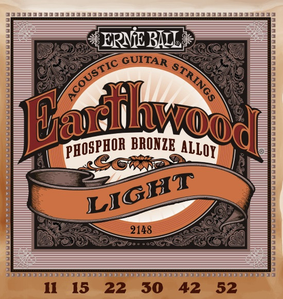 Струны Ernie Ball Earthwood Phosphor Bronze 11-52 (2148)