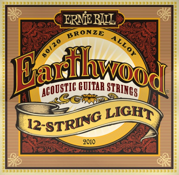 Струны Ernie Ball Earthwood 80/20 Bronze 12-String 9-46 (P02010)