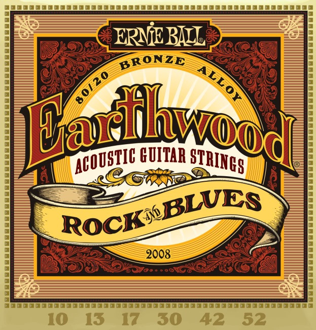 Струны Ernie Ball Earthwood 80/20 Bronze 10-52 (P02008)