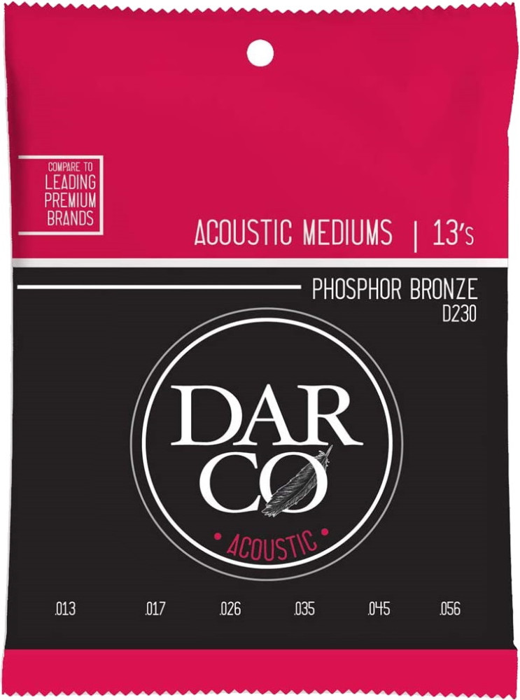 Струни Martin Darco Acoustic Phosphor Bronze 13-56 (D230)