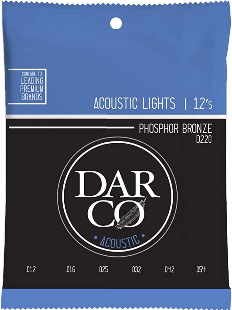 Струни Martin Darco Acoustic Phosphor Bronze 12-54 (D220)