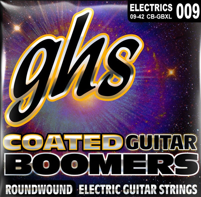 Струны GHS Coated Boomers 6-String 9-42 (CB-GBXL)