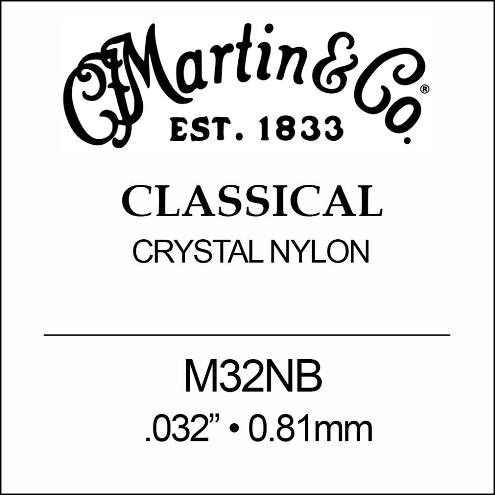 Струни Martin Classical Crystal Nylon 32