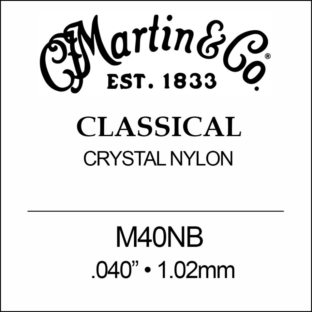 Струни Martin Classical Crystal Nylon 40