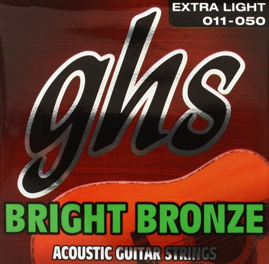 Струны GHS Bright Bronze 11-50 (BB20X)