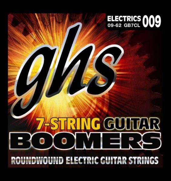 Струни GHS Boomers 7-String 9-62 (GB7CL)