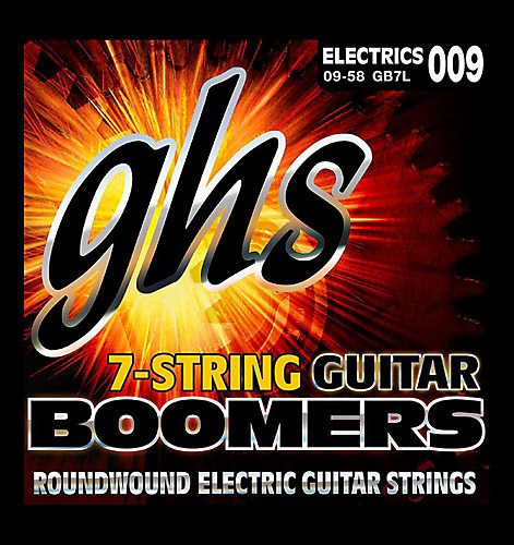 Струни GHS Boomers 7-String 9-58 (GB7L)