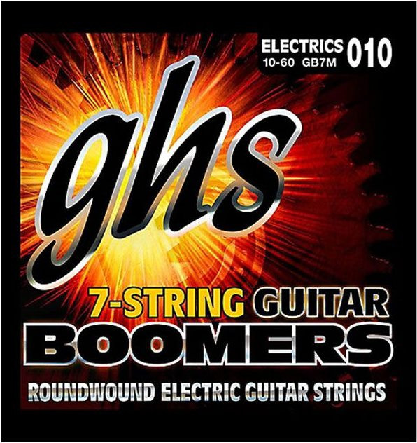 Струни GHS Boomers 7-String 10-60 (GB7M)