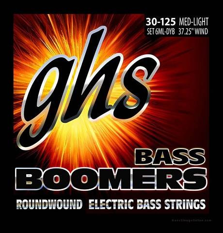Струны GHS Bass Boomers 6-String 30-126