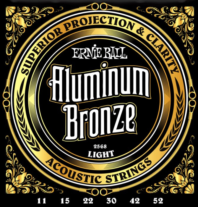 Струни Ernie Ball Aluminum Bronze 11-52 (2568)