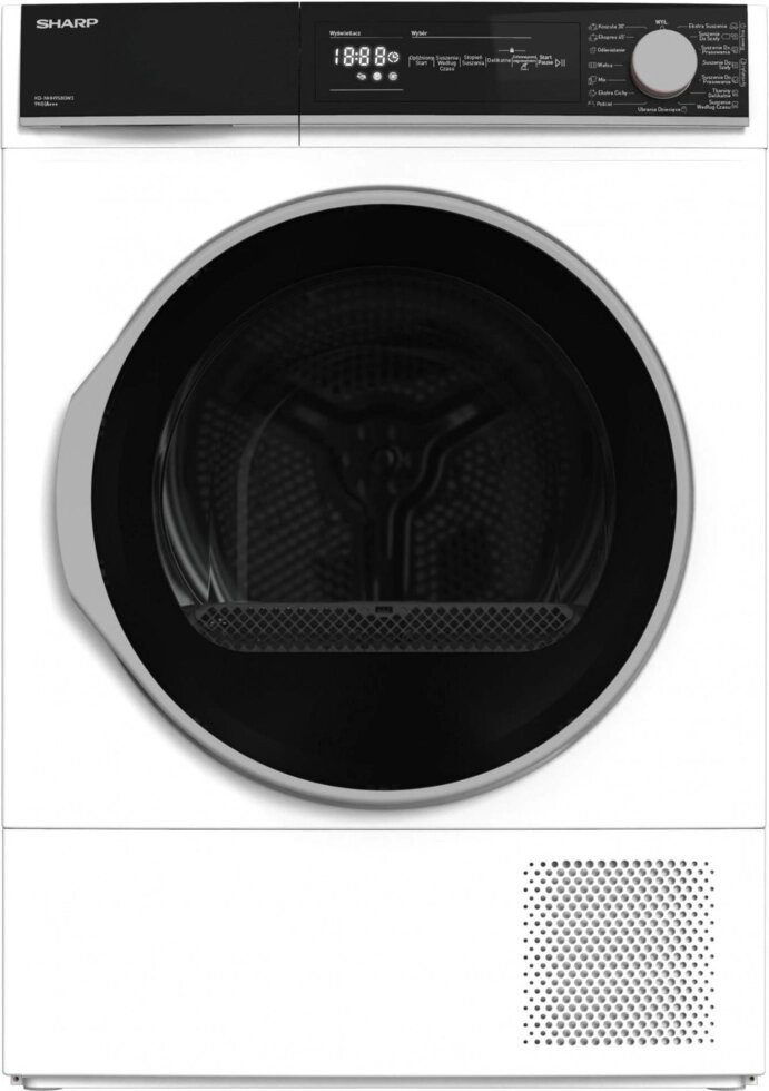 Сушильна машина Sharp KD-NHH9S8GW3