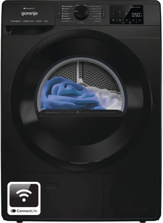 Сушильная машина Gorenje DPNE82GNLWIFI/B