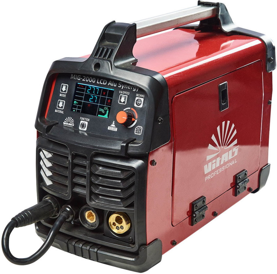 Сварочный полуавтомат-инвертор Vitals Professional MIG 2000 LCD Alu Synergy