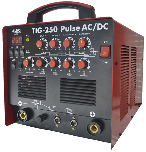 Зварювальний інвертор ALDO TIG-250 Pulse