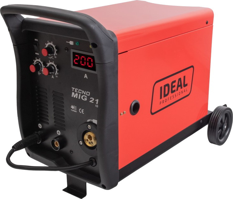 Зварювальний напівавтомат-інвертор IDEAL Tecno MIG 215 MMA Digital