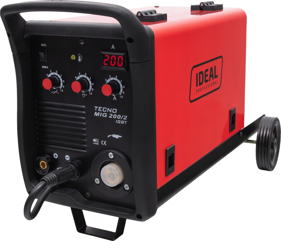 Зварювальний напівавтомат-інвертор IDEAL Tecno MIG 200/2