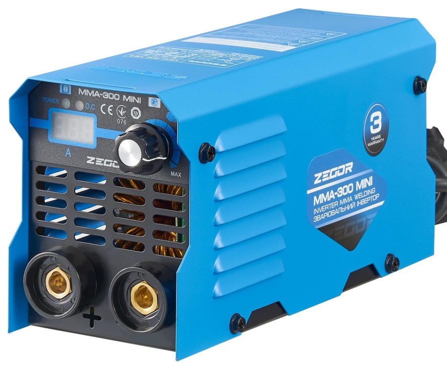 Зварювальний інвертор ZEGOR MMA-300 mini