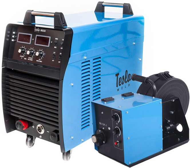 Зварювальний напівавтомат-інвертор Tesla Weld MIG/MAG/MMA 350 Prom MIG