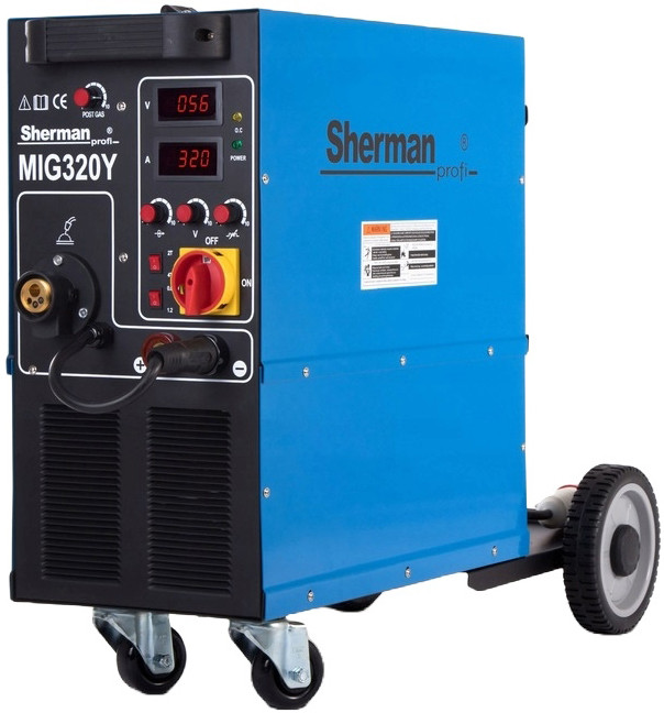 Зварювальний напівавтомат-інвертор Sherman MIG 320Y/4R