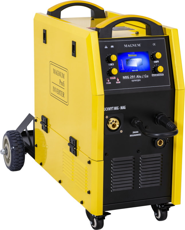 Зварювальний напівавтомат-інвертор Magnum MIG 291 Alu/Cu Synergia