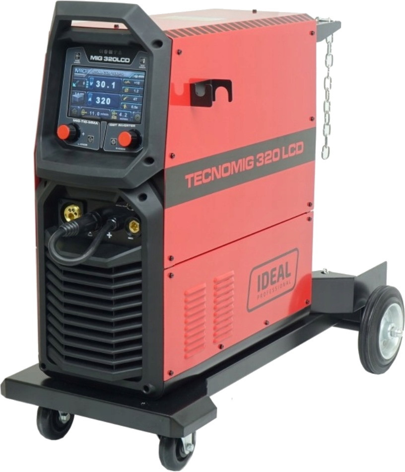 Зварювальний напівавтомат-інвертор IDEAL Tecno MIG 320 LCD Synergic