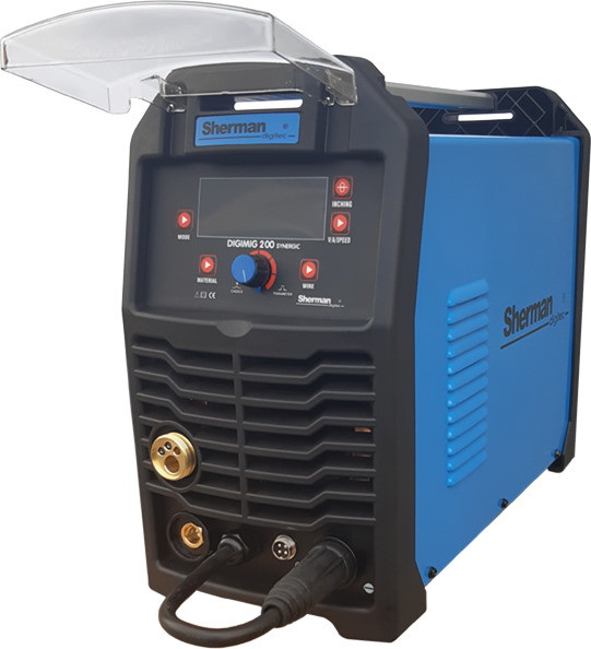 Зварювальний напівавтомат-інвертор Sherman DIGIMIG 200 Synergic