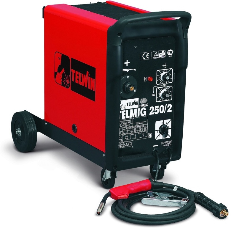 Зварювальний напівавтомат Telwin Telmig 250/2 Turbo