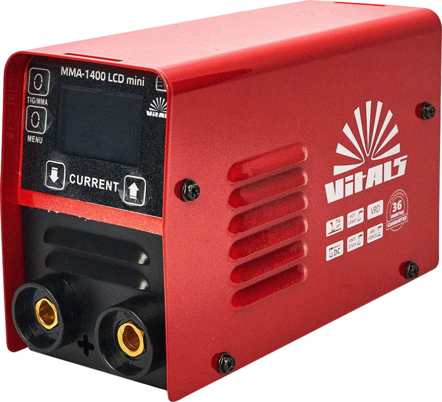 Сварочный инвертор Vitals MMA 1400 LCD mini