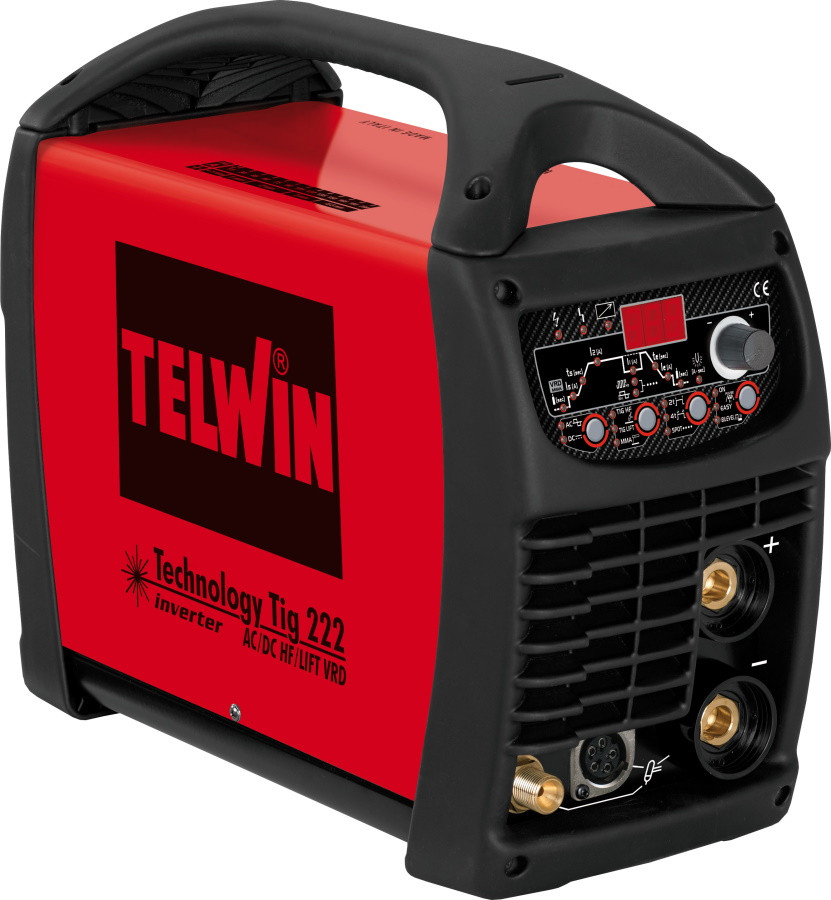 Сварочный инвертор Telwin Technology TIG 222 AC/DC VRD
