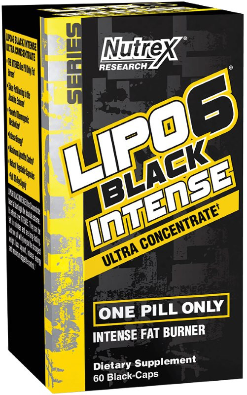 Сжигатель жира Nutrex Lipo-6 Black Intense Ultra Concentrate 60 cap