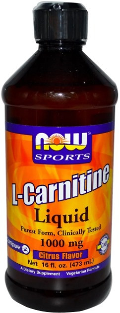 Сжигатель жира Now L-Carnitine Liquid