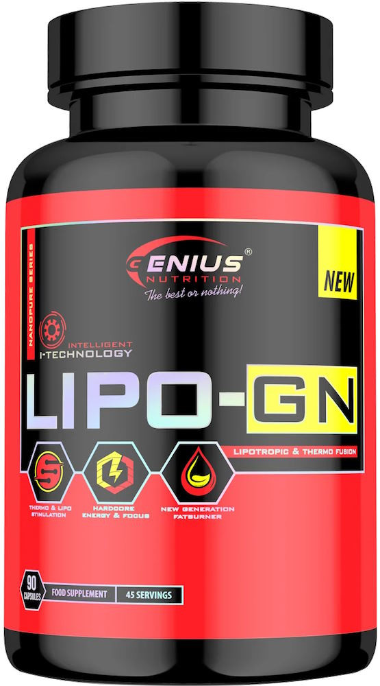 Сжигатель жира Genius Nutrition Lipo-GN 90 cap