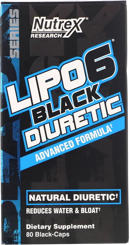 Сжигатель жира Nutrex Lipo-6 Black Diuretic 80 cap