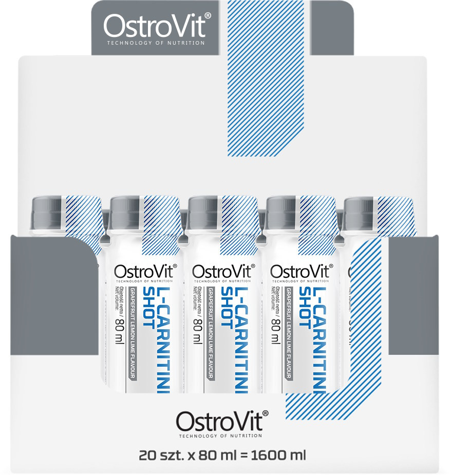 Сжигатель жира OstroVit L-Carnitine Shot 20x80 ml