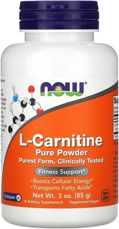 Сжигатель жира Now L-Carnitine Pure Powder 85 g