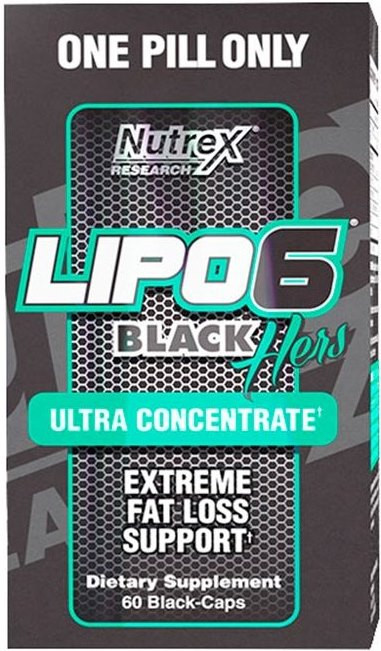 Сжигатель жира Nutrex Lipo-6 Black Hers Ultra Concentrate