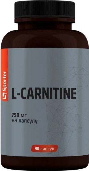 Сжигатель жира Sporter L-Carnitine 750 mg 90 cap