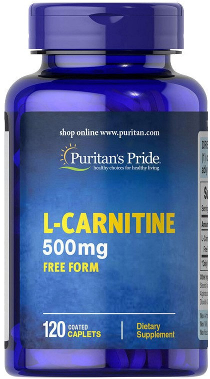 Сжигатель жира Puritans Pride L-Carnitine 500 mg