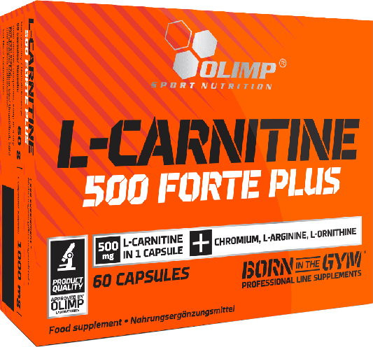 Сжигатель жира Olimp L-Carnitine 500 Forte Plus 60 cap