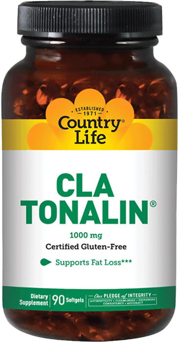 Сжигатель жира Country Life CLA Tonalin 1000 mg 90 cap