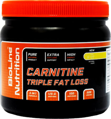 Сжигатель жира Bioline Carnitine Triple Fat Loss 500 g