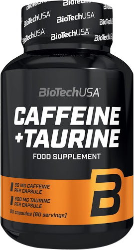 Сжигатель жира BioTech Caffeine plus Taurine 60 cap