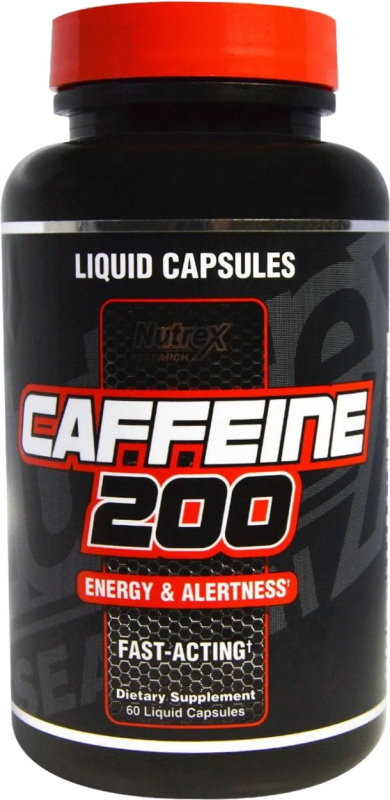 Сжигатель жира Nutrex Caffeine 200 60 cap