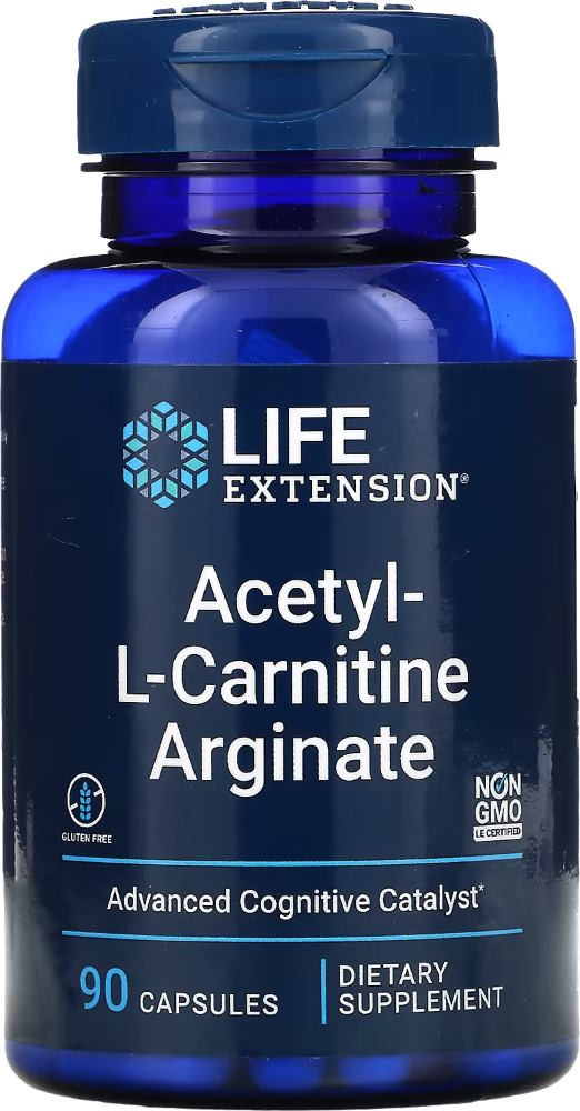 Сжигатель жира Life Extension Acetyl-L-Carnitine Arginate 90 cap