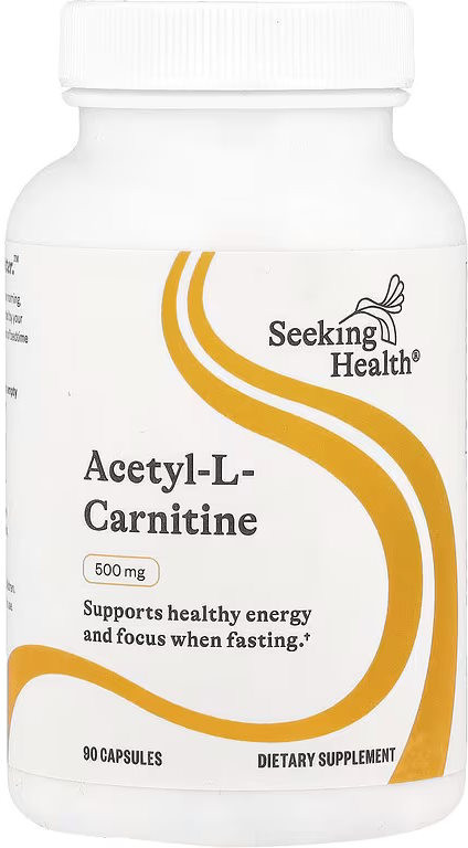 Сжигатель жира Seeking Health Acetyl-L-Carnitine 500 mg 90 cap