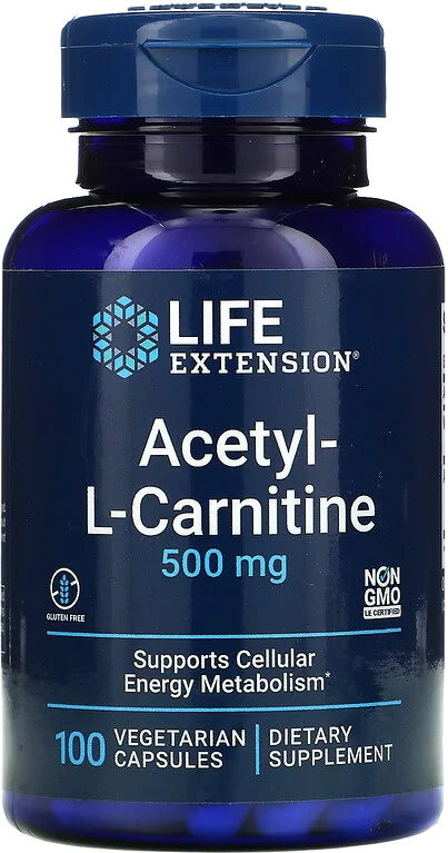 Сжигатель жира Life Extension Acetyl-L-Carnitine 500 mg 100 cap