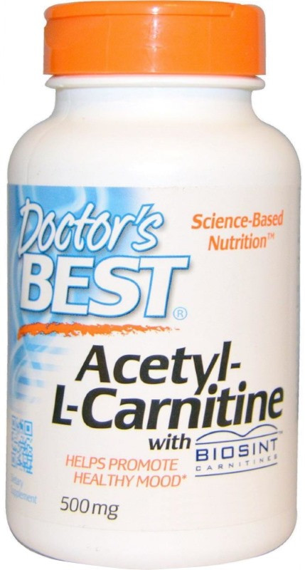 Сжигатель жира Doctors Best Acetyl-L-Carnitine 500 mg