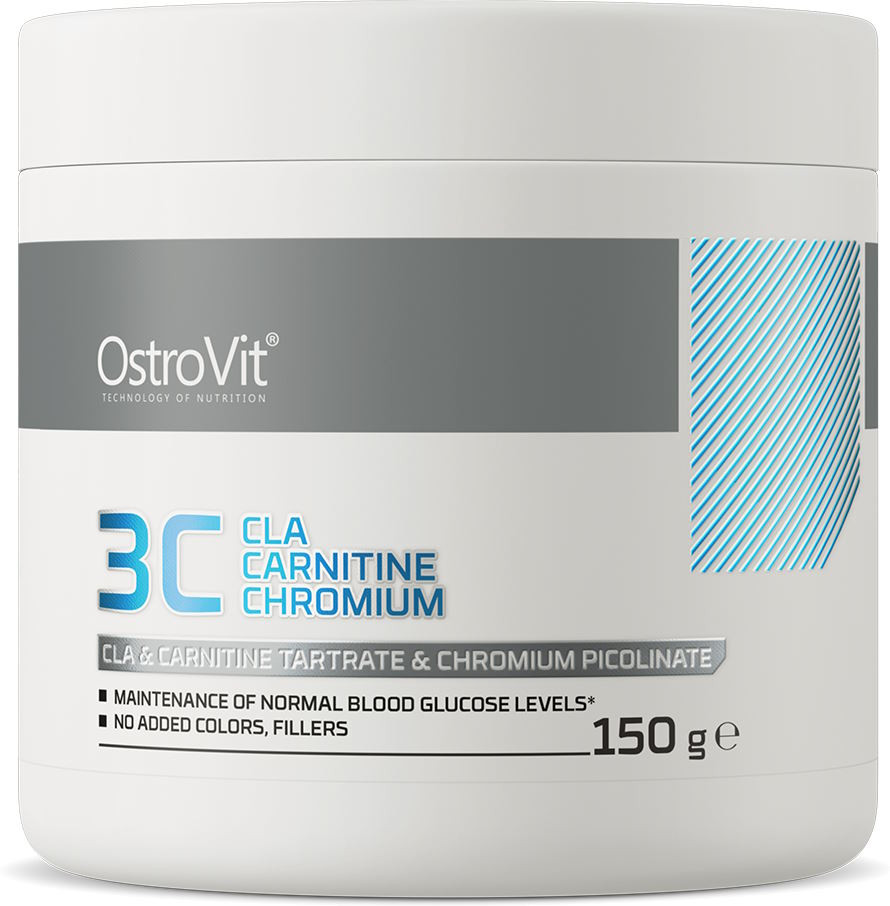 Сжигатель жира OstroVit 3C CLA Carnitine Chrome 150 g